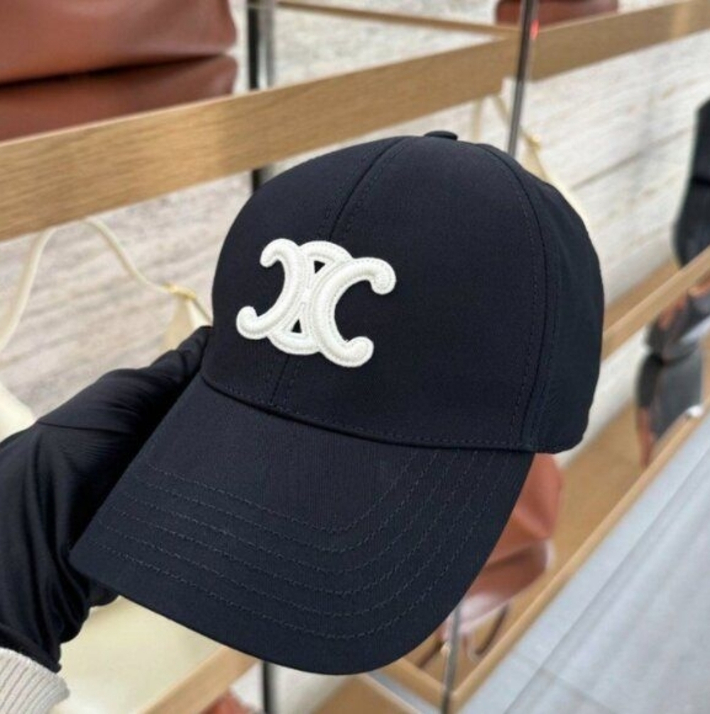 Black Celine Cap